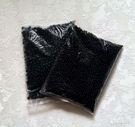 Акриловые бусины круглые