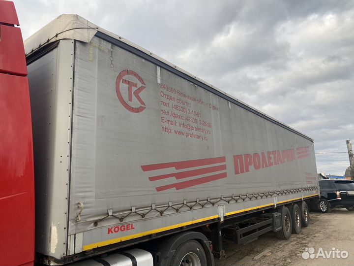 Полуприцеп шторно-бортовой Kogel SN24, 2012