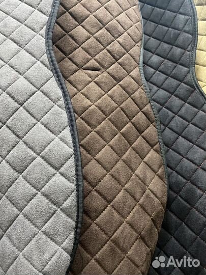 Накидки из алькантары с боками(2шт)