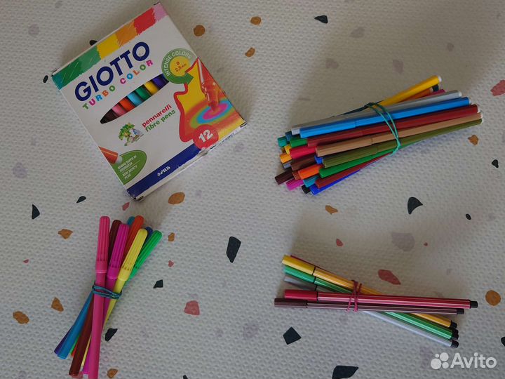 Цветные фломастеры