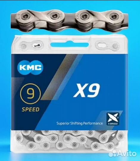 Цепь KMC X9 новая