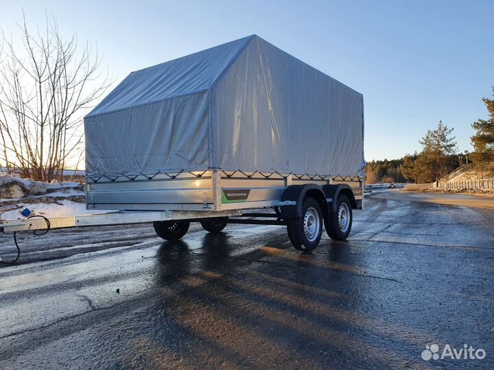 Прицеп двухосный Титан 3.50*1.80