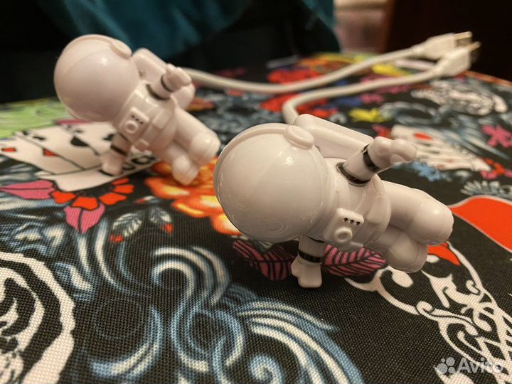 Светильник для клавиатуры USB Космонавт 2 шт