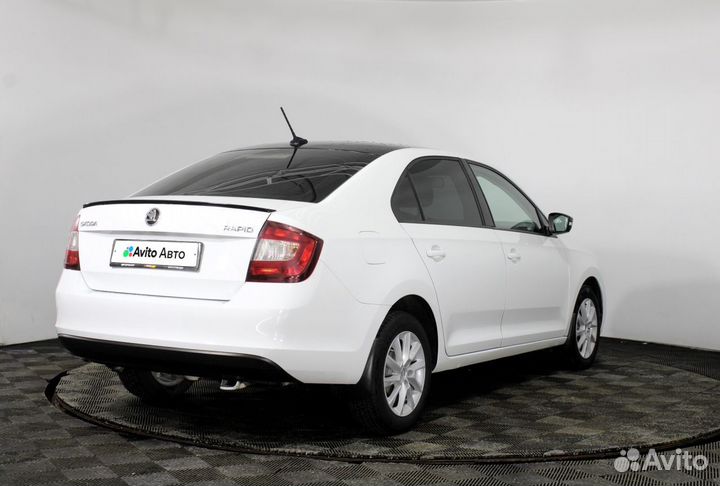 Skoda Rapid 1.6 МТ, 2018, 126 708 км