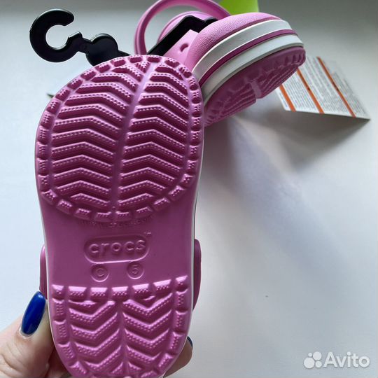 Новые сабо crocs для девочки c5