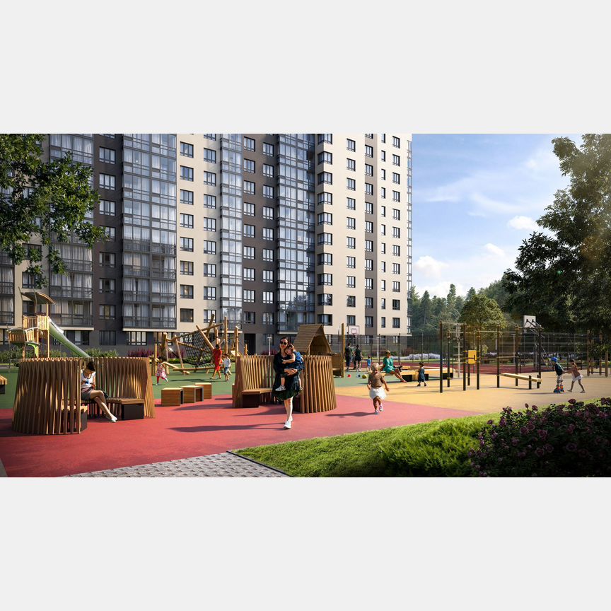 1-к. квартира, 41 м², 3/12 эт.