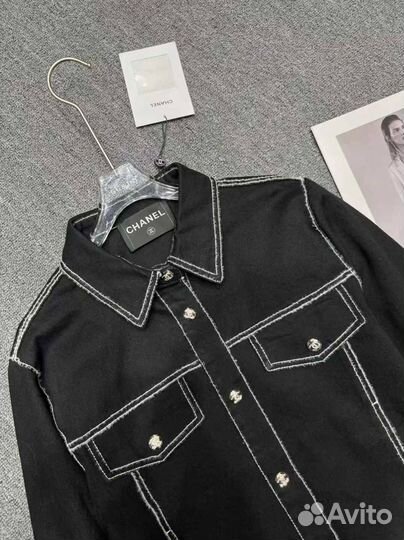 Джинсовая рубашка Chanel
