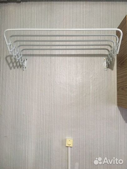 Сушилка для белья, новая, раздвижная, настенная