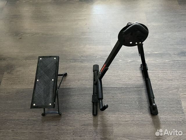 Стойка для гитары + подставка для ноги