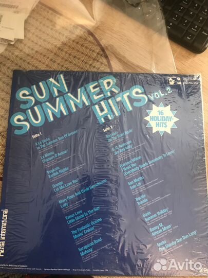Винил Сборник SUN summer hits vol.2