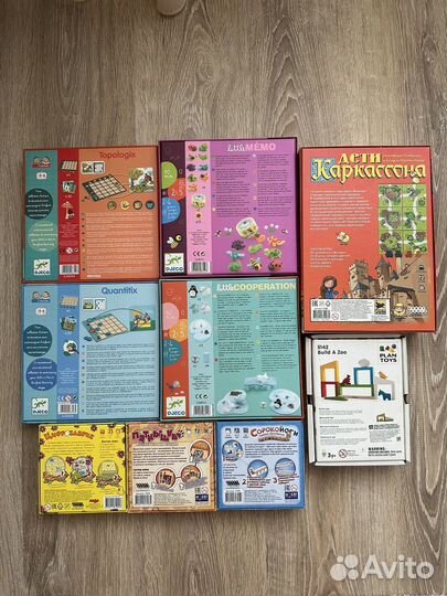 Настольные игры Djeco, Hobby world, Plan toys