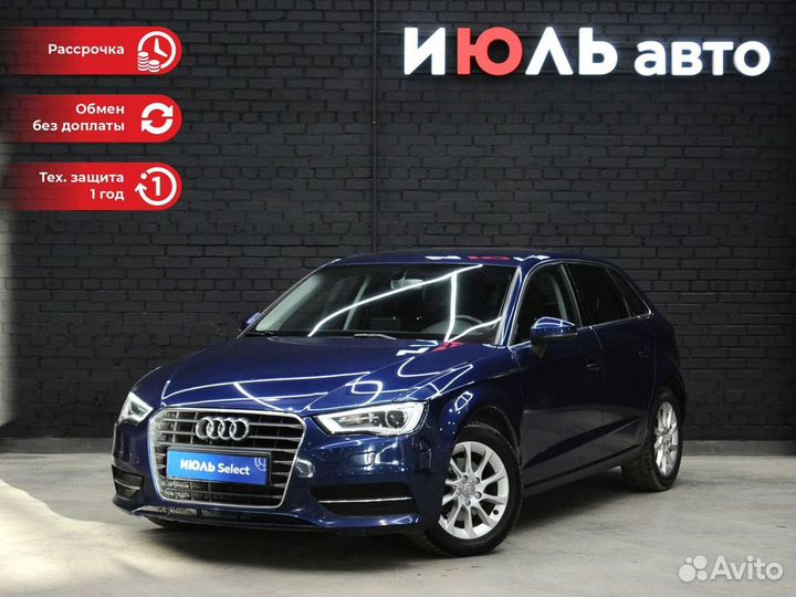 Audi A3 1.4 AMT, 2016, 103 956 км