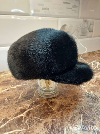 Меховая мужская кепка