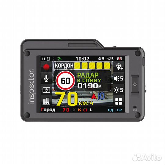 Видеорегистратор с антирадаром Inspector Scat S