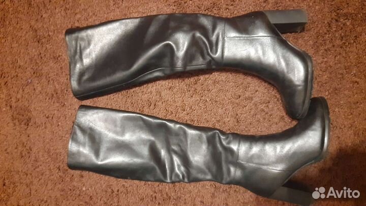 Сапоги зимние натуральная кожа