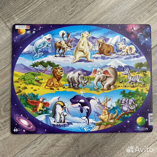 Пазлы Larsen 15 деталей