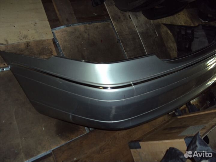 Бампер Мерседес Ц 203 Mercedes C W203 задний хром