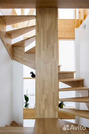 Деревянные ступени для лестницы