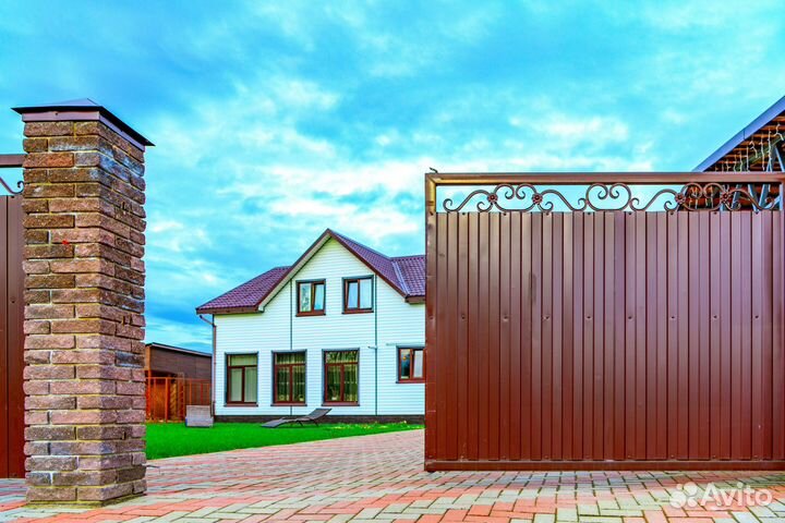 Экспресс забор под ключ, откатные ворота