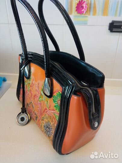 Сумка женская из натуральной кожи