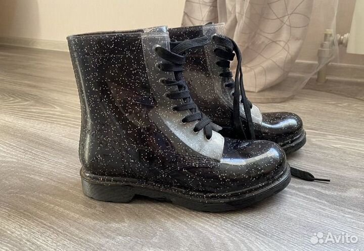 Женские резиновые сапоги 39