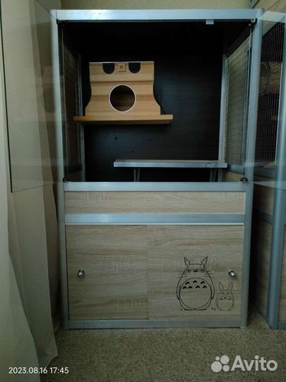 Витрины для шиншилл из алюминиевого профиля