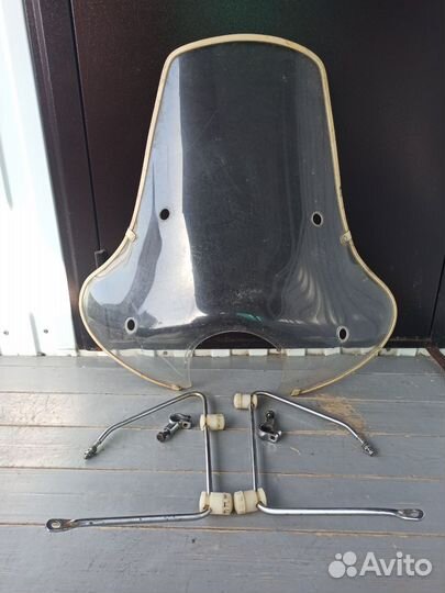 Ветровое стекло и дуги для мотоцикла jawa