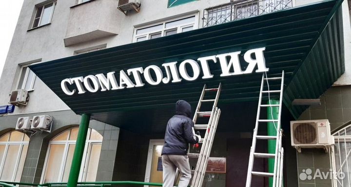 Наружная реклама для стоматологии