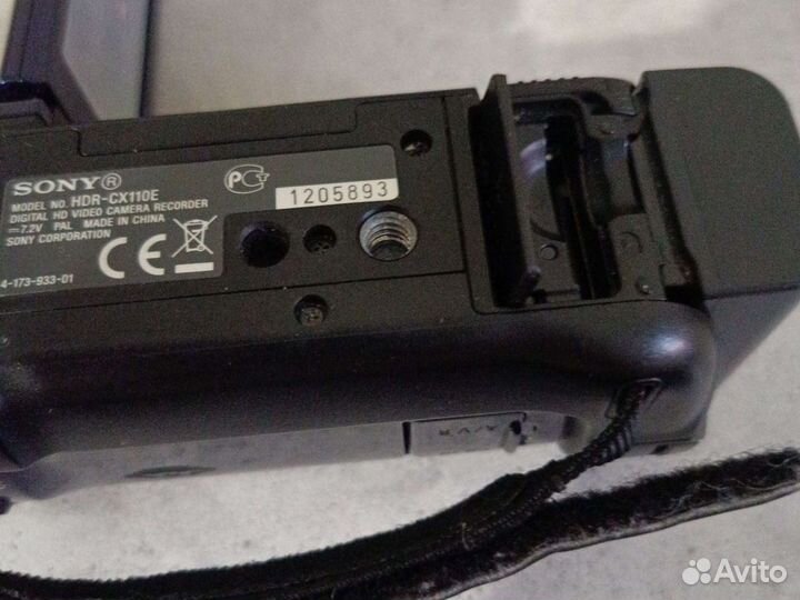 Видеокамера sony HDR-CX110E