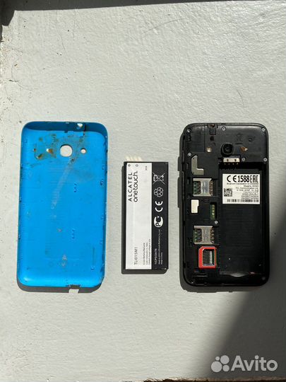 Телефон Alcatel на запчасти