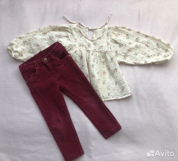 Одежда пакетом на девочку 86-92