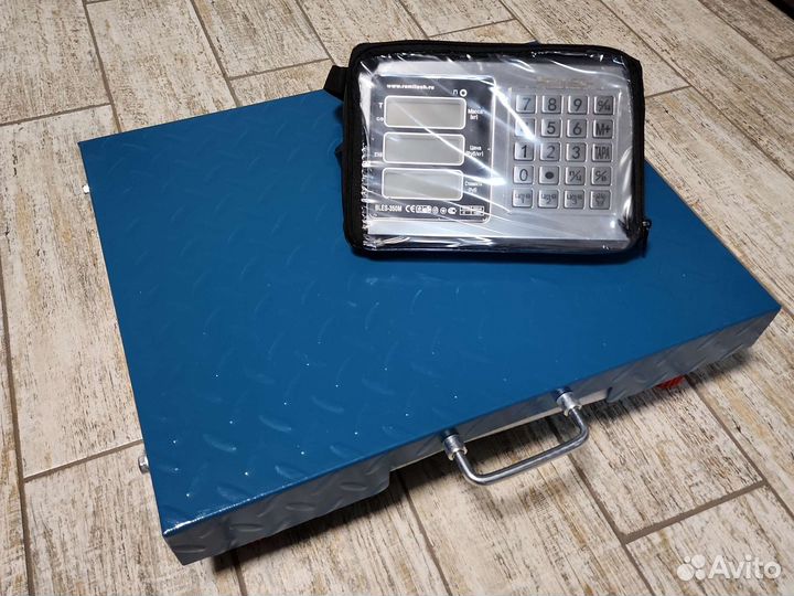 Весы торговые напольные на радиоканале до 350кг