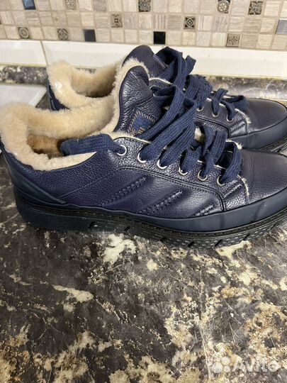 Кроссовки теплые мужские