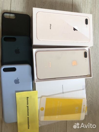 iPhone 8 plus 256 gold aкб 100 ru/a