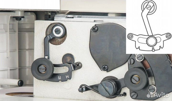 4-ниточный промышленный оверлок Bruce B6-4-M03/333