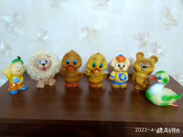 Резиновые игрушки из коллекции