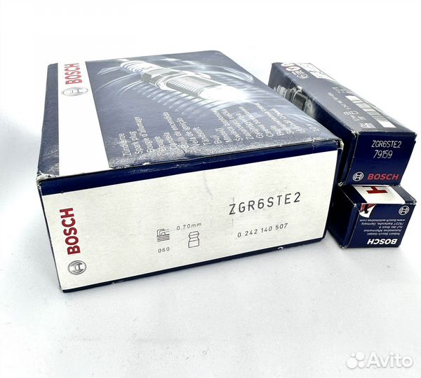 Свеча зажигания bosch 0242140507 / zgr6ste2