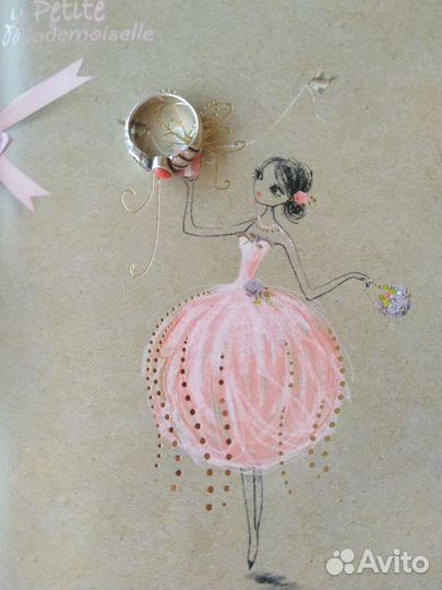 Кольцо с настоящим кораллом