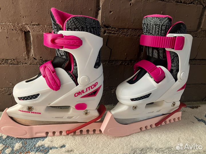 Коньки детские раздвижные