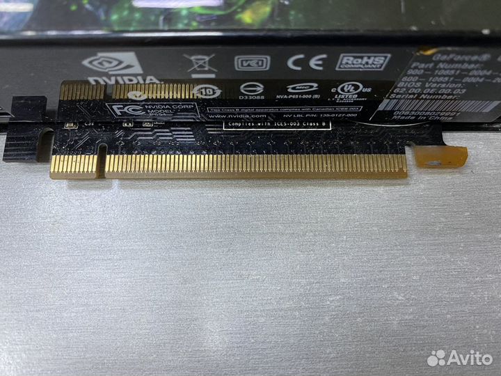 Видеокарта PCI-E MSI Ge Force GTX 260 896Mb