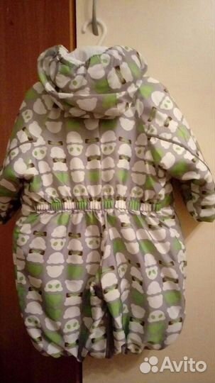 Яркий комбез-трансформер Geburt (0-18мес) осень