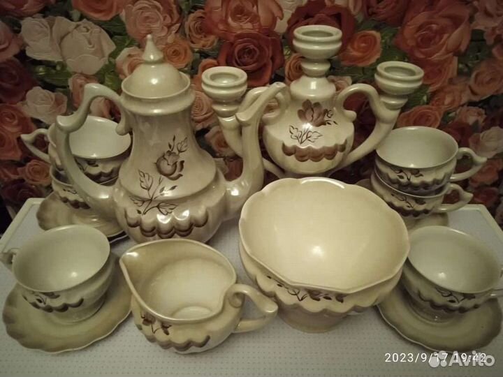 Сервиз чайный кофейный СССР