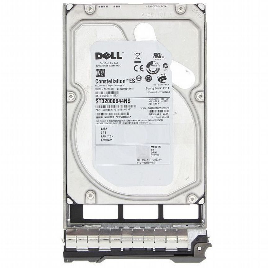 [ST32000644NS] Жесткий Диск Dell 2tb Vgy1f Sata3.5 St32000644ns