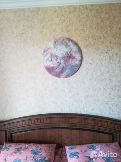 Картина из эпоксидной смолы. нежность