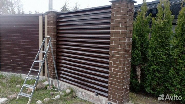 Жалюзи забор с доставкой