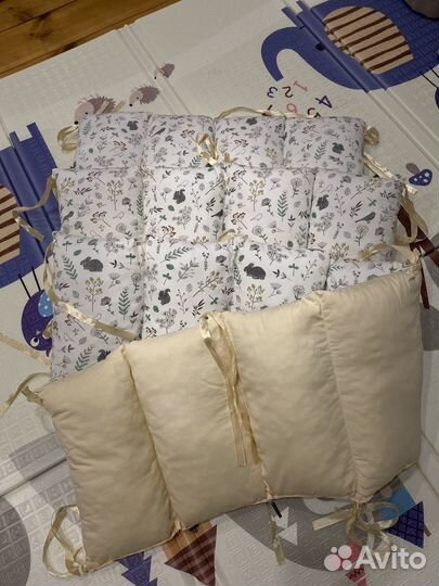 Бортики в детскую кроватку