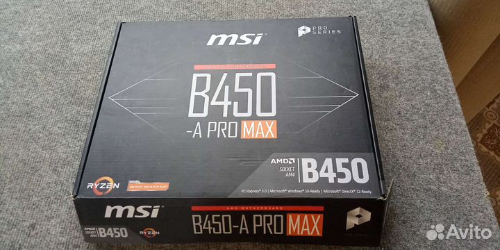 Материнская плата с процессором amd ryzen 5 2600х