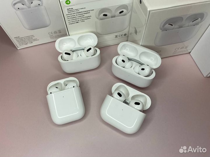 AirPods 2 / AirPods Pro (Pro 2) / AirPods 3 Новые