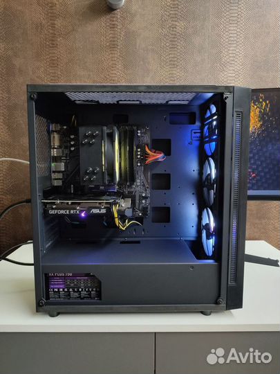 Игровой компьютер Ryzen 7 3700X/RTX 3060 12GB/ 1TB