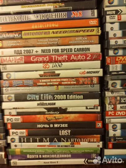 DVD диски игры